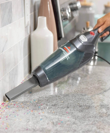 The BISSELL® Featherweight™ PowerBrush Vacuum offers quick and effective multi-surface cleaning with its ultra-light design and powerful motorized brush roll.2773 The BISSELL® Featherweight™ PowerBrush Vacuum offers quick and effective multi-surface cleaning with its ultra-light design and powerful motorized brush roll.2773